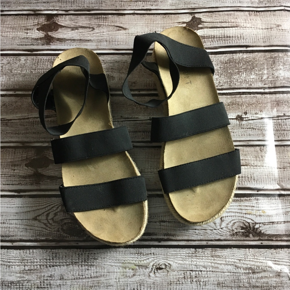 Esprit Cork Wedge Platform Sandles